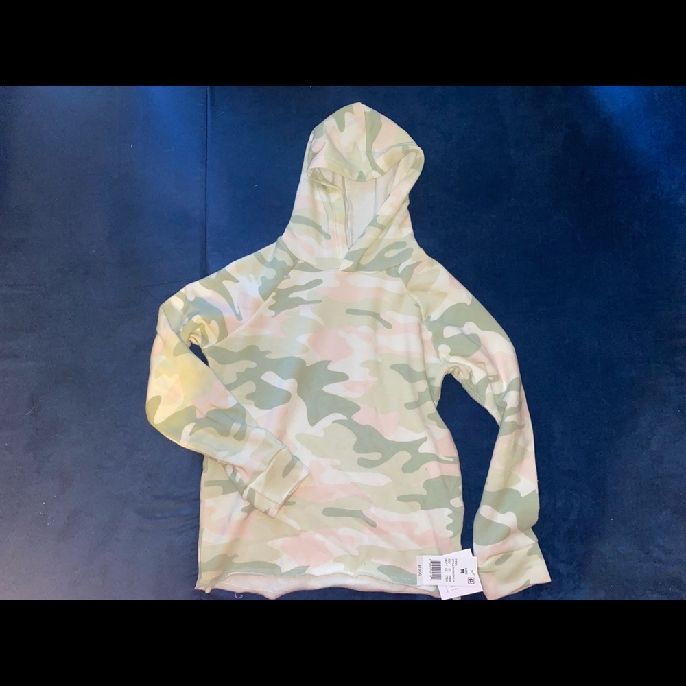 Camo Hoodie Size Medium Girls